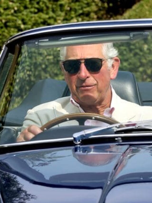 Prince Charles Driving wine car