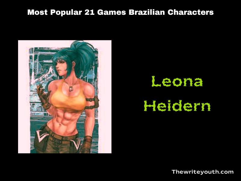  Most Popular 21 Games Brazilian Characters Leona Heidern 