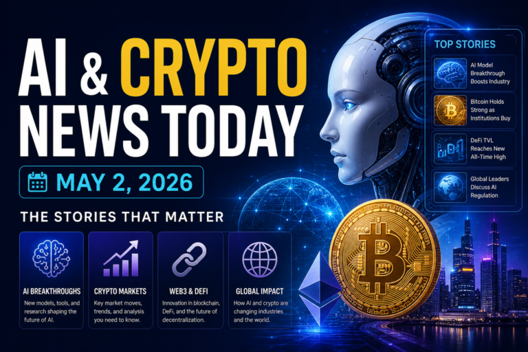AI & Crypto News Today — May 2, 2026: The Stories That Matter