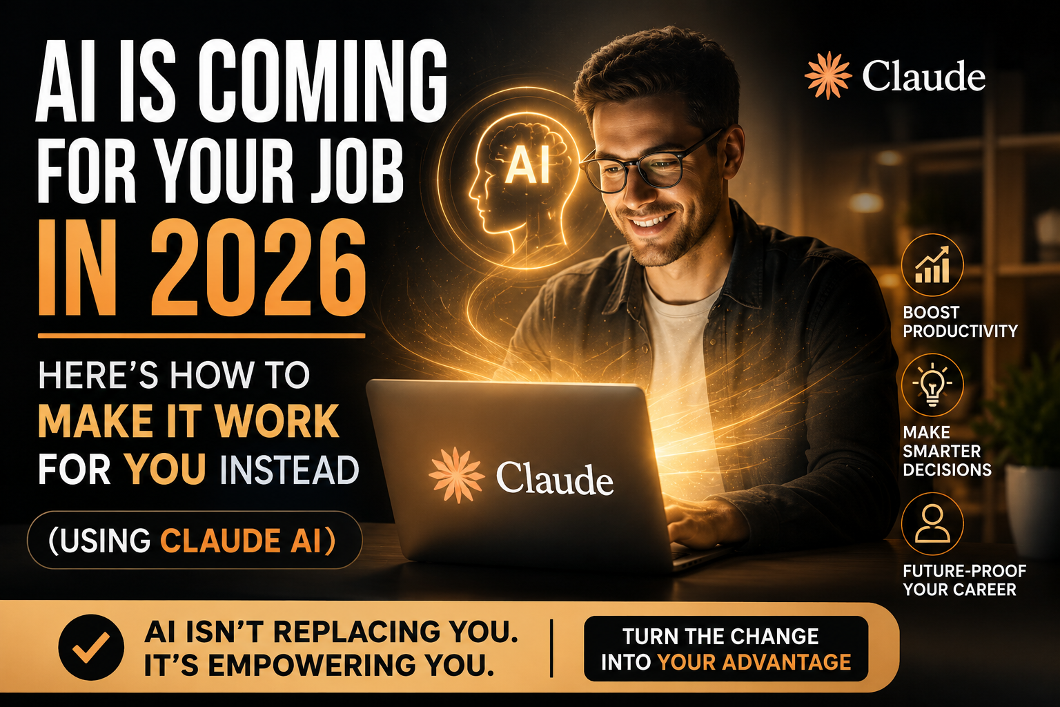 AI Is Coming for Your Job in 2026 — 4 Effective Ways to Make Money with Claude AI